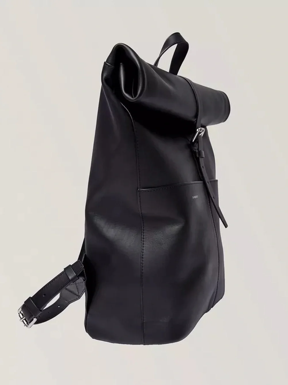 Sandqvist Rolltop LEATHER Backpack Antonia 14